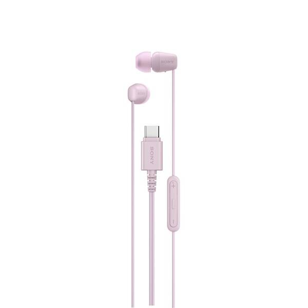 Slúchadlá Sony IER-EX15C, USB-C ružová


