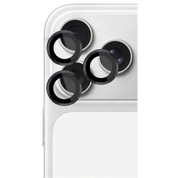 Ochranné sklo šošovky fotoaparátu 3mk Lens Protection Pro na Apple iPhone 17 Pro /17 Pro Max čierne

