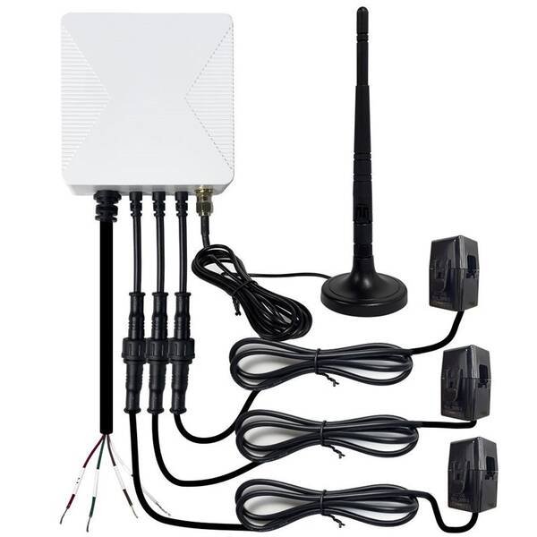Merač spotreby IMMAX NEO SMART trojfázový, Wi-Fi, TUYA čierny/biely

