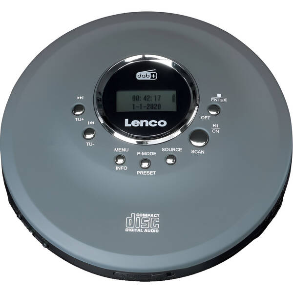 Discman Lenco CD-400 sivý

