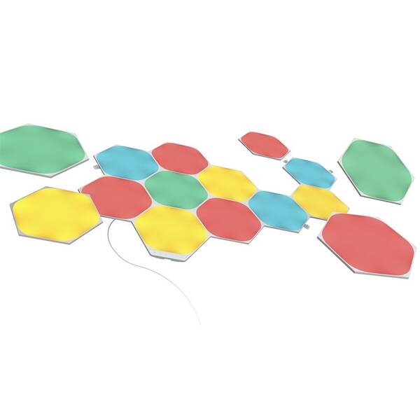 LED svetlo Nanoleaf Shapes Hexagons Starter Kit 15 Pack 

