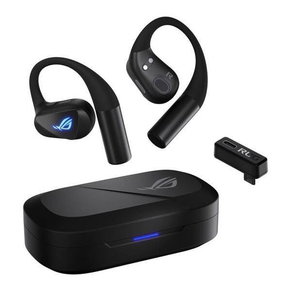 Slúchadlá Asus ROG Cetra Open Wireless čierne

