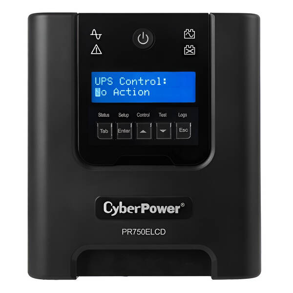Záložný zdroj CyberPower Professional Tower LCD UPS 750VA/675W 

