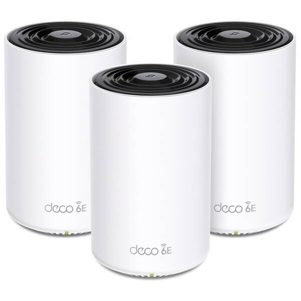Kompletný Wi-Fi systém TP-Link Deco XE75 Pro Wi-Fi 6E (3 ks) biely

