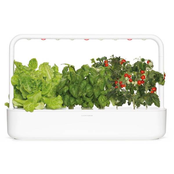 Inteligentný kvetináč Click and Grow Smart Garden 9 Pro biely

