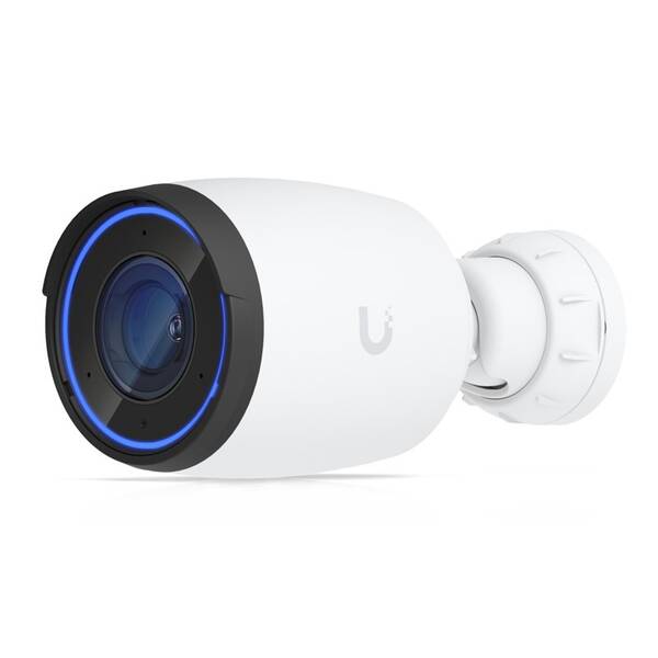 IP kamera Ubiquiti UniFi Protect UVC-AI-Pro-White, outdoor, 8Mpx (4K), 3x zoom, IR, PoE napájanie, LAN 1Gb, antivandal biela

