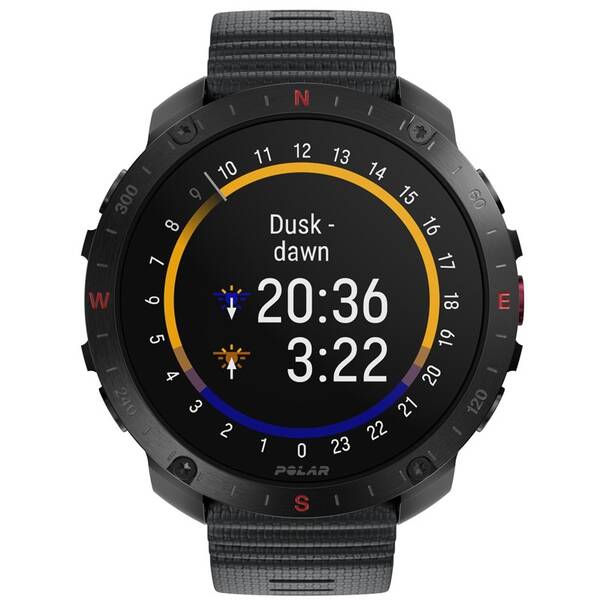 Inteligentné hodinky Polar Grit X2 Pro vel. S-L čierny

