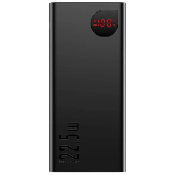 Powerbank Baseus Adaman 10000 mAh 22,5W 2x USB/Lightning/USB-C čierny

