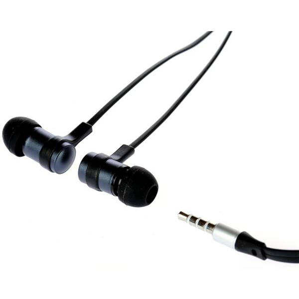 Slúchadlá WG HF Stereo 3,5 mm jack čierna


