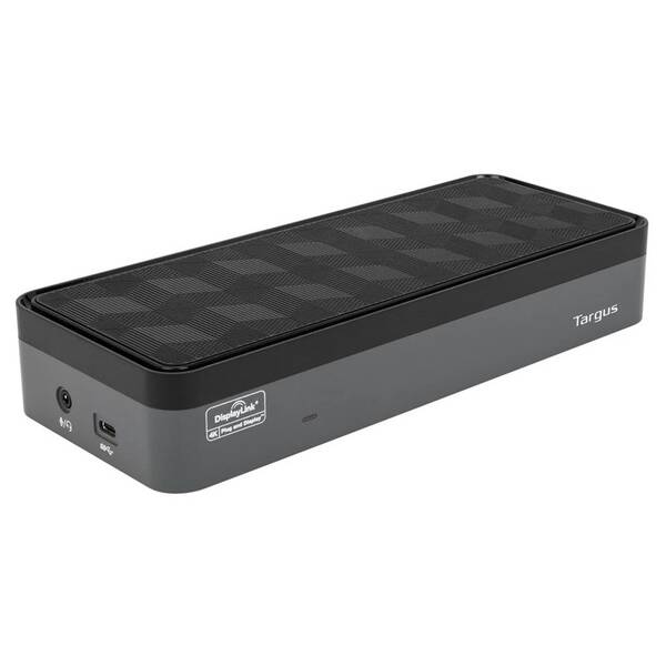 Dokovacia stanica Targus Universal DisplayLink USB-C Quad 4K, 100W Power Delivery čierna

