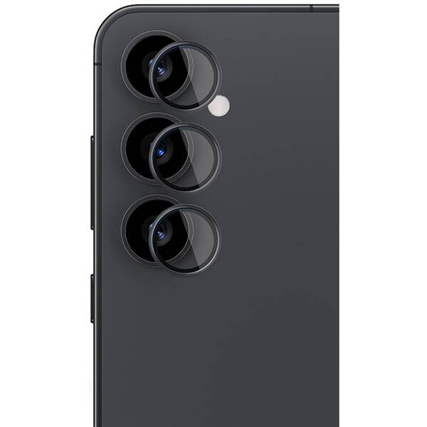 Ochranné sklo šošovky fotoaparátu 3mk Lens Protection Pro na Samsung Galaxy S25 čierne

