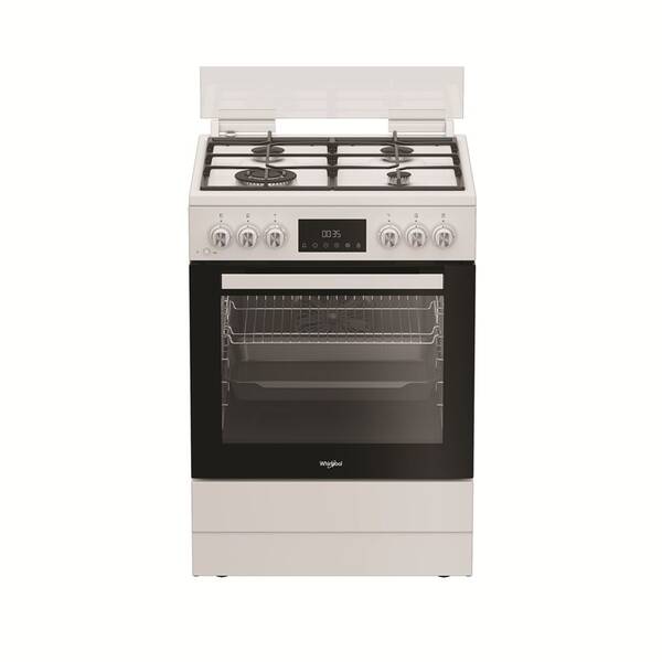 Kombinovaný sporák Whirlpool W6G8LMSWW biely

