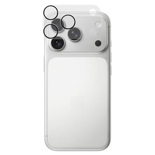 Ochranné sklo šošovky fotoaparátu Epico UNUM Sapphire Shield AntiReflective Lens & Island Protector Apple iPhone 18 Pro Max priehľadné


