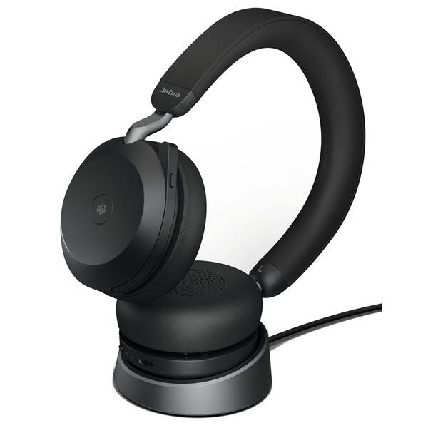 Headset Jabra Evolve2 75, USB-A, MS Stereo Stand čierny

