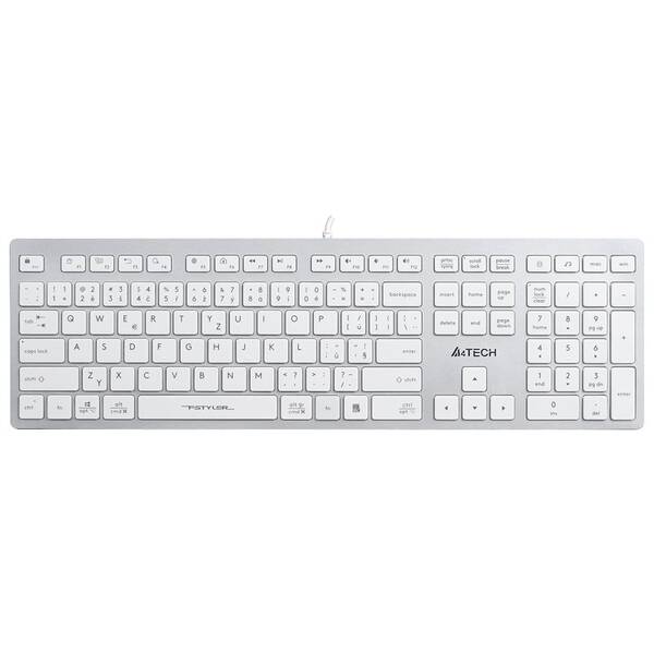 Klávesnica A4Tech FX50, CZ/SK layout biela


