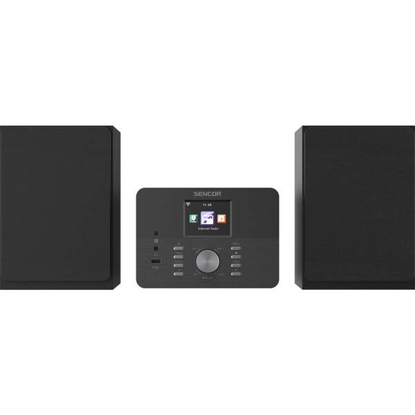 Mikro HiFi systém Sencor SMC 5100WDB čierny

