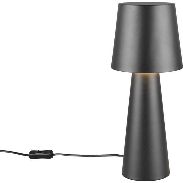 Stolná lampička TRIO NUBIAN, E27 čierna

