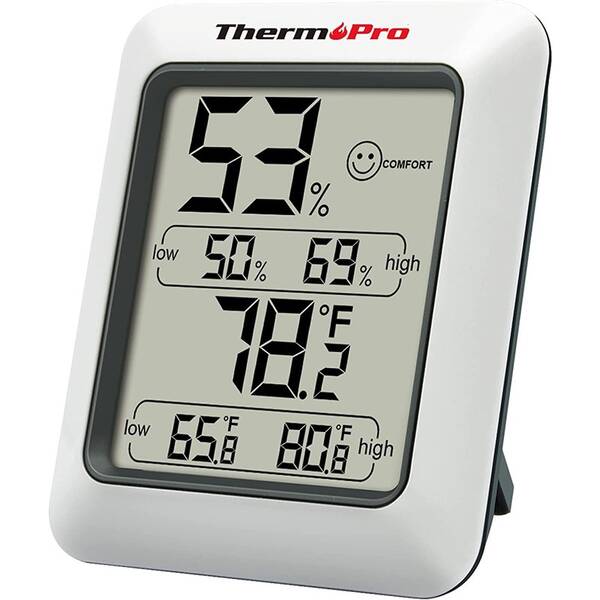 Teplomer ThermoPro TP-50 biely

