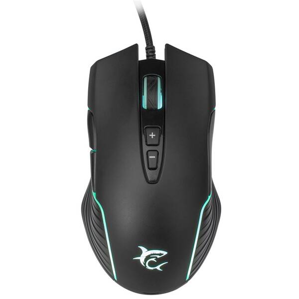 Myš White Shark AZARAH čierna

