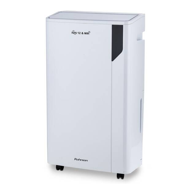Odvlhčovač Rohnson R-93016 2v1 Ion & Wi-Fi biely

