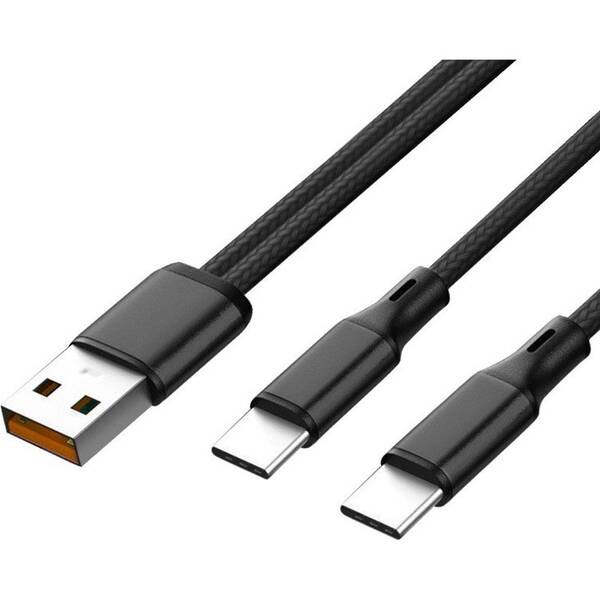 Kábel Mobilnet TEXTIL USB-C/C A 

