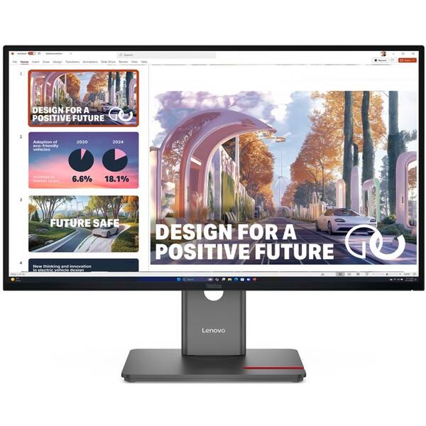 Monitor Lenovo ThinkVision P27QD-40 čierny

