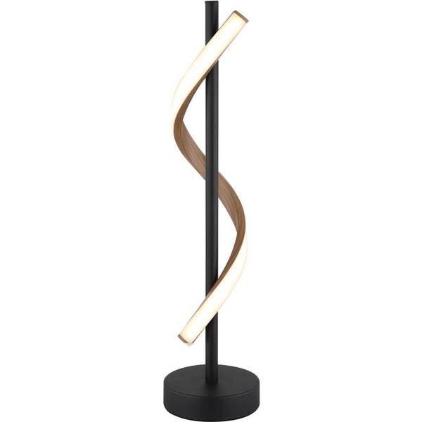 Stolná lampa GLOBO Watkins, 12,50 W čierna

