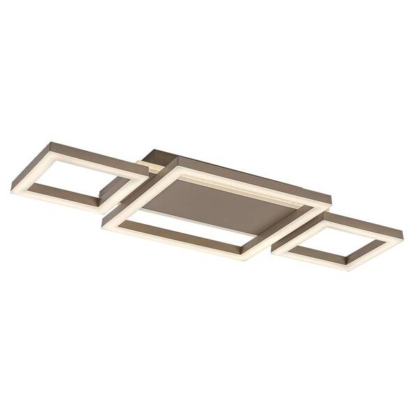 LED stropné svietidlo Rabalux Glavian 71477 sivé/béžové


