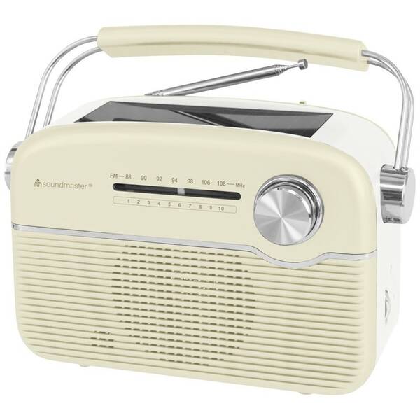 Rádioprijímač Soundmaster TR480BE strieborný/béžový

