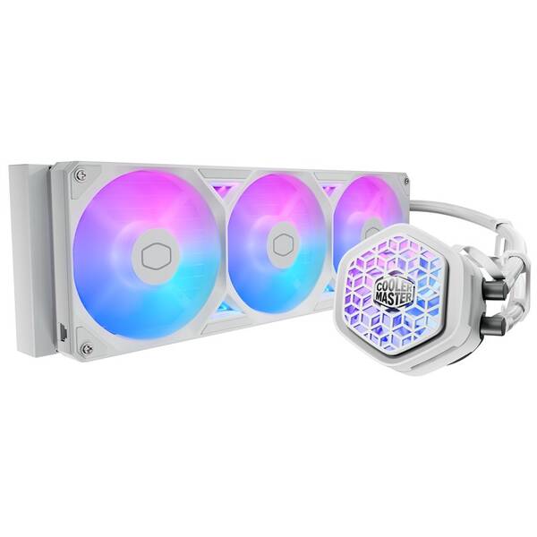 Vodný chladič Cooler Master MasterLiquid Atmos II VRM 360 White biely

