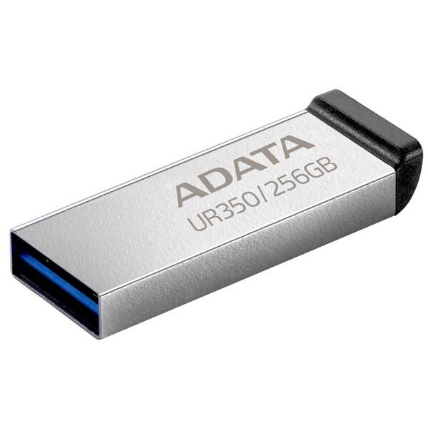 USB flashdisk ADATA UR350 256GB čierny/strieborný

