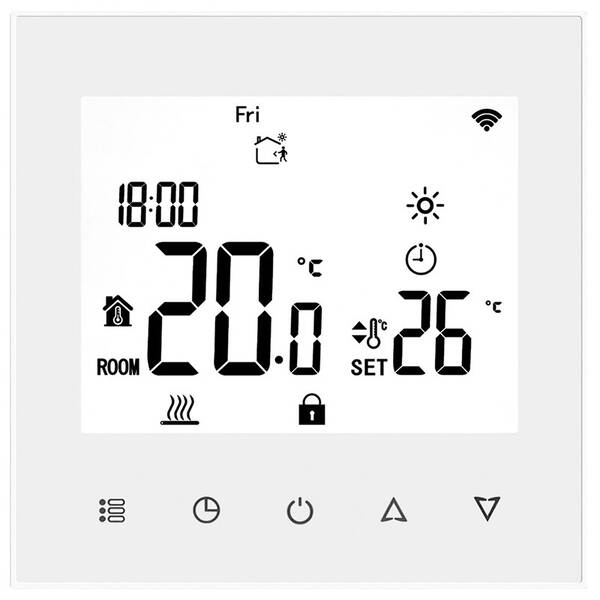Termostat Elektrobock PT740W-EI Wi-Fi, priestorový biely

