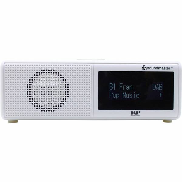 Rádiobudík Soundmaster UR8350WE biely

