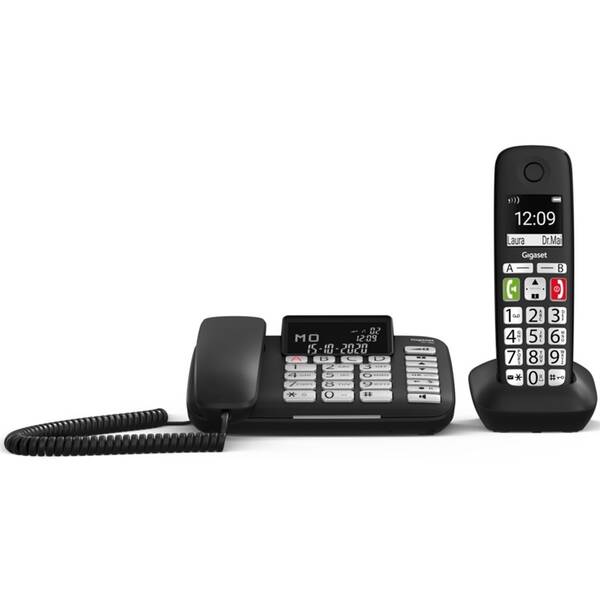 Domáci telefón Gigaset DL780 PLUS čierny

