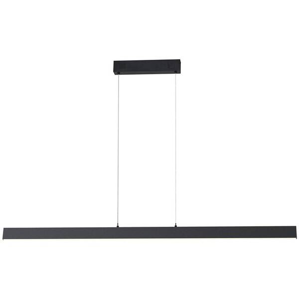 Závesné svietidlo IMMAX NEO LITE TRIANGOLO SMART 125cm 28W s BEACON, Wi-Fi, TUYA čierne

