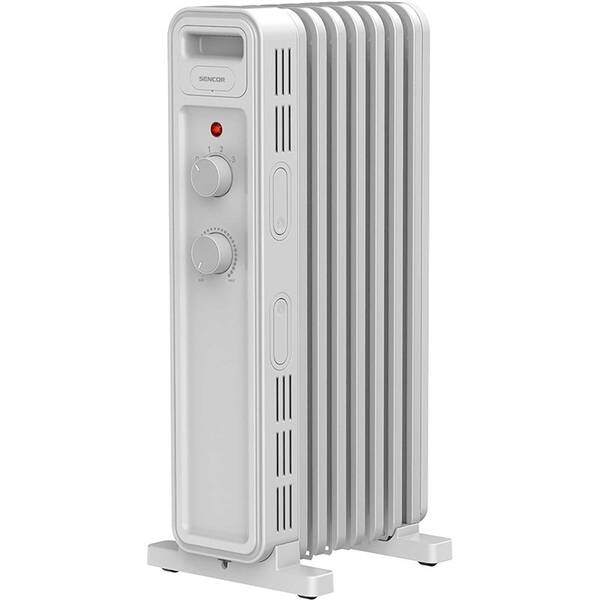 Olejový radiátor Sencor SOH 3407WH biely

