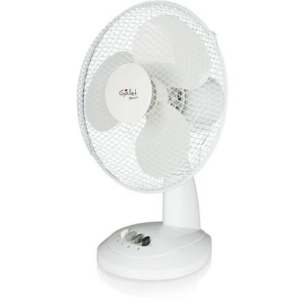Ventilátor stolový Gallet VEN12 biely

