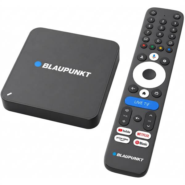 Multimediálne centrum Blaupunkt B-Stream Box Gen3 čierne

