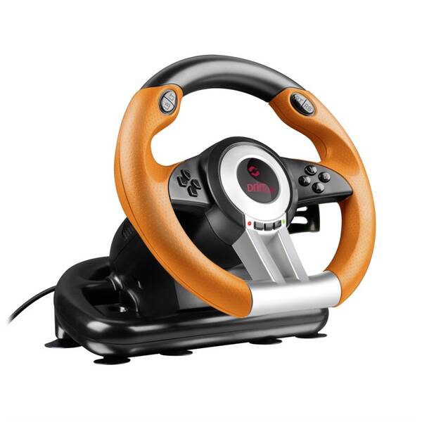 Volant Speed Link DRIFT O.Z. Racing Wheel PC čierny/oranžový

