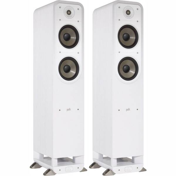 Reproduktory Polk S55 ELITE (2 ks) biely

