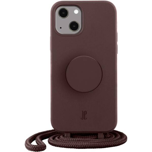 Kryt na mobil PopSockets Just Elegance na Apple iPhone 14 hnedý

