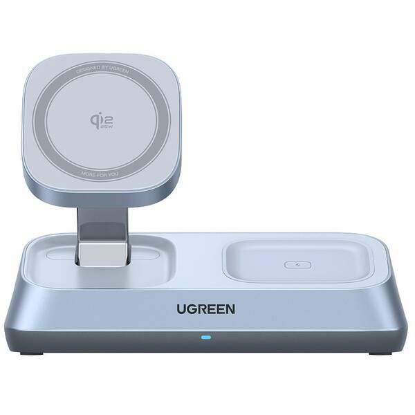 Bezdrôtová nabíjačka UGREEN 3v1 25W modrá

