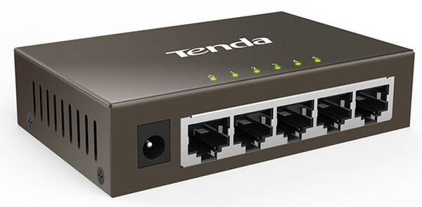 Switch Tenda TEF1005D sivý

