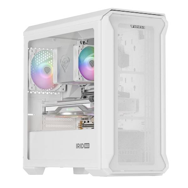 Case Genesis IRID 503 ARGB LITE čierna

