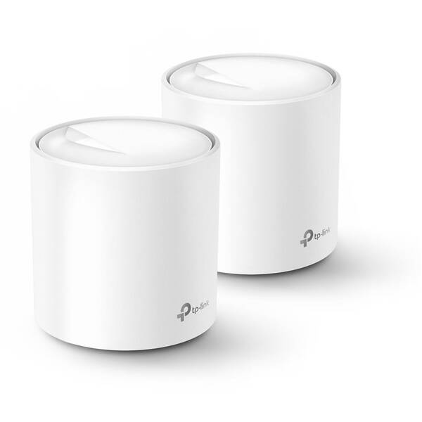 Kompletný Wi-Fi systém TP-Link Deco X20 (2 ks) biely

