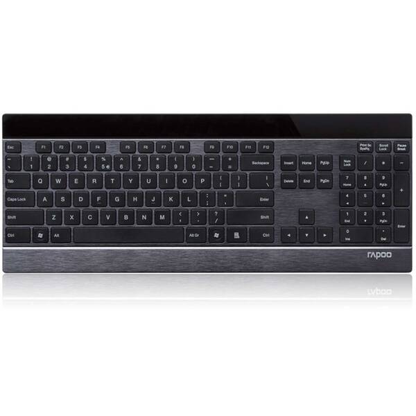 Klávesnica Rapoo E9270p, CZ/SK čierna

