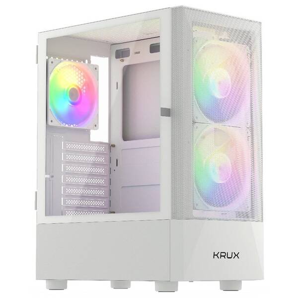 Case KRUX Vako RGB biela

