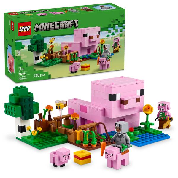 Stavebnica LEGO® Minecraft®  21268 Domeček Prasátka 

