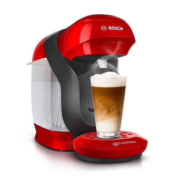 Espresso Bosch TAS1103 čierne/červené

