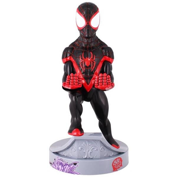 Držiak EXG Cable Guy - Miles Morales čierny/červený


